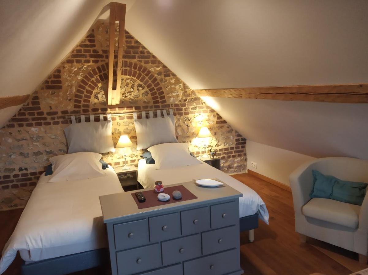 Eco-Gite La Chambre Du Vanneur Mentheville エクステリア 写真